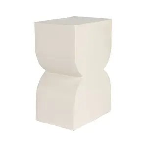Zuiver Cones kruk shiny beige - TOONZAALMODEL
