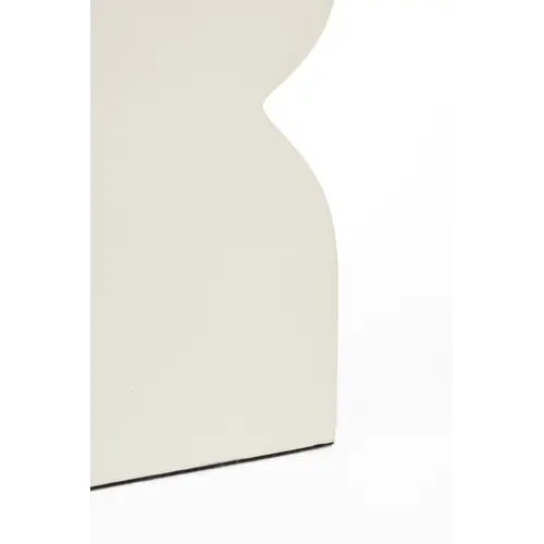Zuiver Cones kruk shiny beige - TOONZAALMODEL