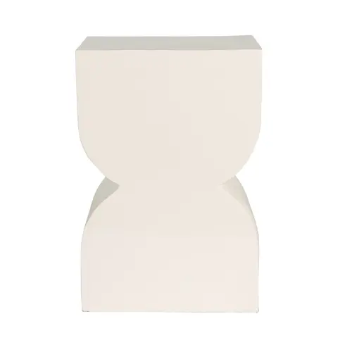 Zuiver Cones kruk shiny beige - TOONZAALMODEL