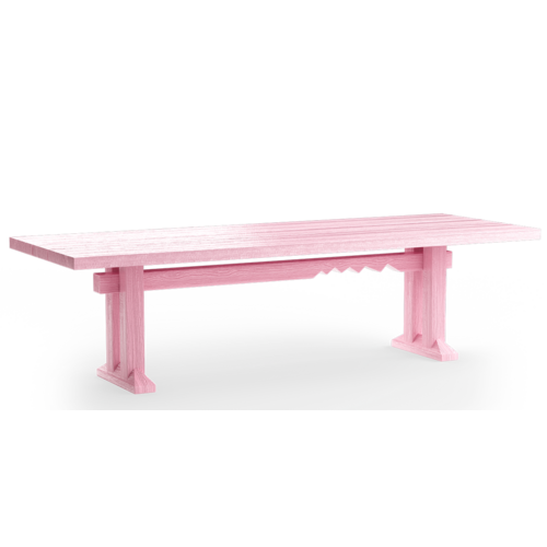 HKLiving Forma table à manger 280cm Very Rose