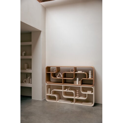 Zuiver Seven kast donkerbruin