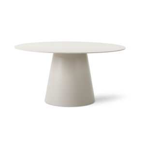 Vincent Sheppard Sandro table de jardin Ø 150 Dune White / Céramique Portland