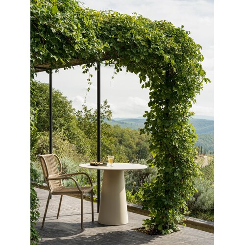 Vincent Sheppard Sandro tuintafel Ø  120 Dune White /  Ceramic Portland