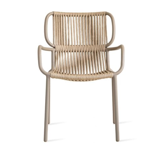 Vincent Sheppard Ribbon tuinstoel taupe touw sand