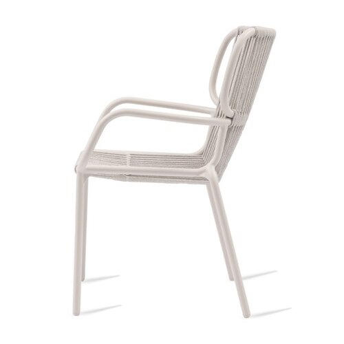 Vincent Sheppard Ribbon tuinstoel dune white touw dune white