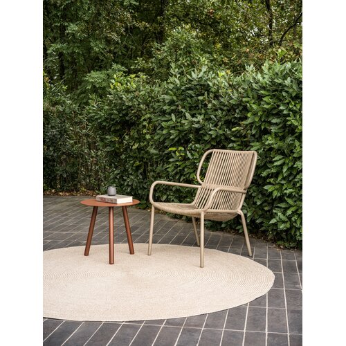 Vincent Sheppard Ribbon loungestoel tuin moss touw dark green