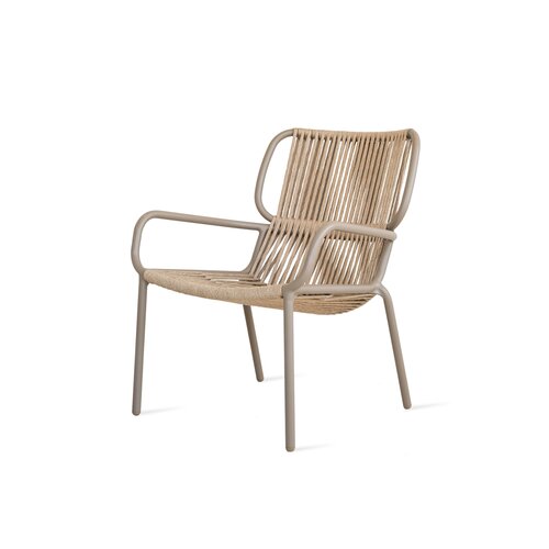 Vincent Sheppard Ribbon loungestoel taupe touw sand