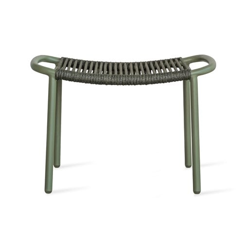 Vincent Sheppard Ribbon voetenbankje moss touw dark green