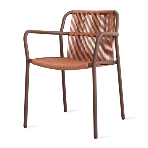 Vincent Sheppard Sweep tuinstoel rust touw cinnamon