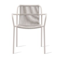 Sweep tuinstoel dune white touw dune white