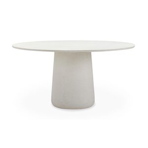 Vincent Sheppard Mistral tuintafel dia 130 cm salt white