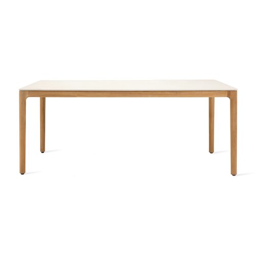 Vincent Sheppard Elko tuintafel 240x100 cm teak/keramiek portland