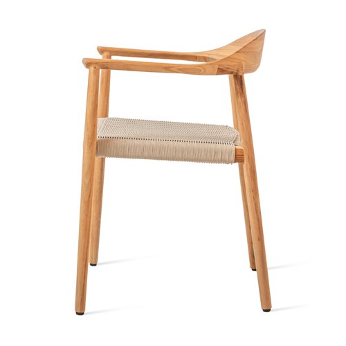 Vincent Sheppard Fika chaise de jardin corde flax