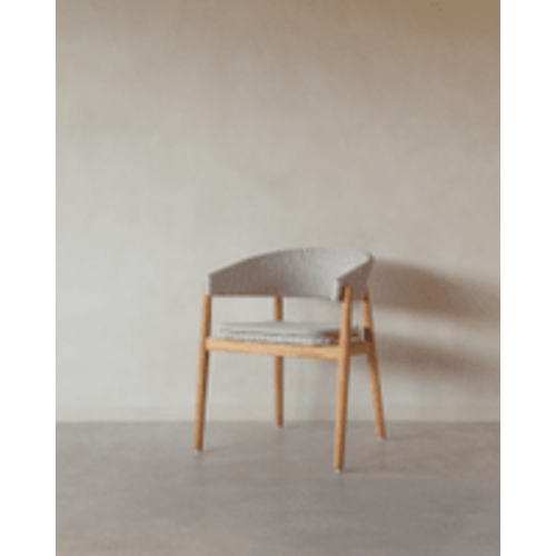 Vincent Sheppard Mona chaise de jardin teck/old lace