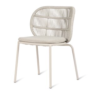 Vincent Sheppard Kodo chaise de jardin dune white incl. coussin d'assise - MODÈLE D'EXPOSITION