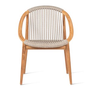 Vincent Sheppard Frida tuinstoel onbehandelde teak dune white Vincent Sheppard Frida tuinstoel onbehandelde teak dune white