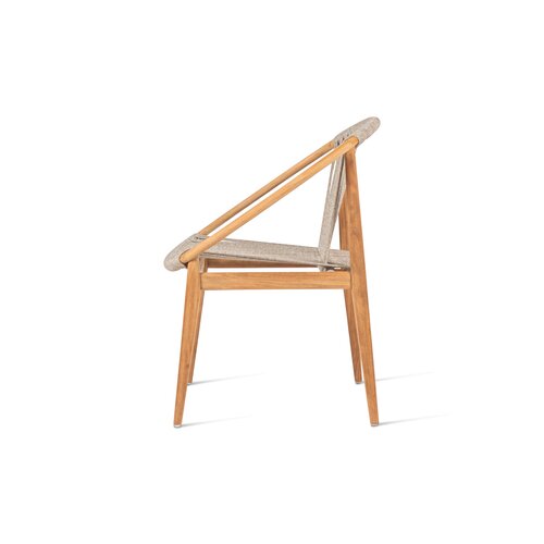 Vincent Sheppard Frida tuinstoel onbehandelde teak dune white