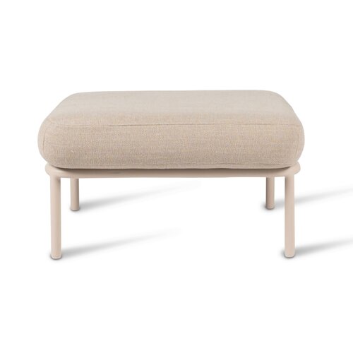 Vincent Sheppard Kodo modular outdoor pouf dune white incl. coussin d'assise carbon beige Vincent Sheppard Kodo modular outdoor pouf dune white incl. coussin d'assise carbon beige