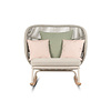 almond/olive green/blush