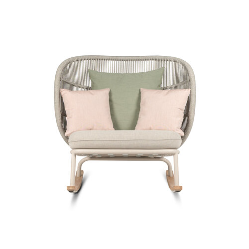 Vincent Sheppard Coussin d'assise et de dossier pour rocking chair Kodo Vincent Sheppard Coussin d'assise et de dossier pour rocking chair Kodo