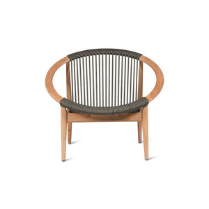 Vincent Sheppard Frida chaise lounge de jardin en teck non traité Vincent Sheppard Frida chaise lounge de jardin en teck non traité