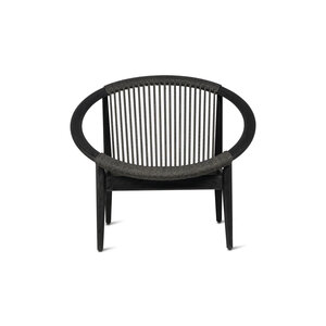 Vincent Sheppard Frida loungestoel tuin zwartgebeitste teak Vincent Sheppard Frida loungestoel tuin zwartgebeitste teak