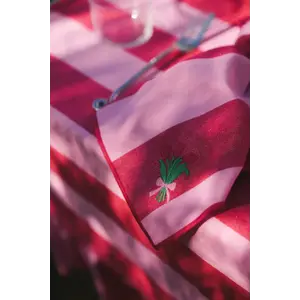 Maison Dînette Lucette serviette Red - lot de 2