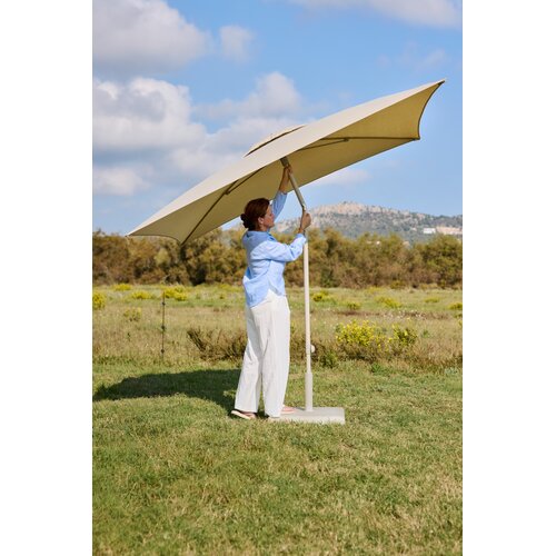 Jardinico Juno parasol white & cloud