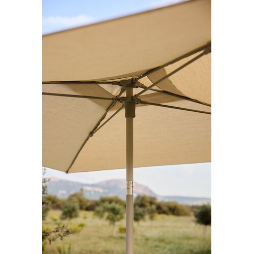 Jardinico Juno parasol alu teak & natural