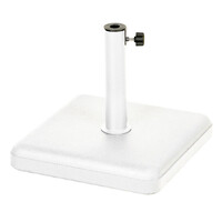 Lucca parasolvoet wit beton 60kg (incl tube)