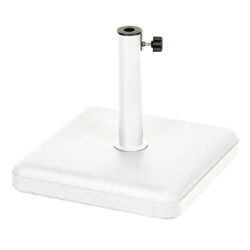 Jardinico Lucca parasolvoet wit beton 60kg (incl tube)