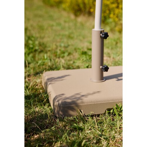 Jardinico Lucca parasolvoet hazel beton 60kg (incl tube)