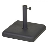 Lucca parasolvoet zwart beton 60kg (incl tube)