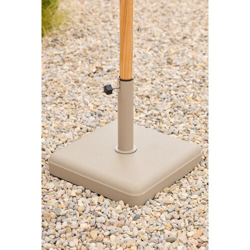 Jardinico Lucca parasolvoet zwart beton 60kg (incl tube) Jardinico Lucca parasolvoet zwart beton 60kg (incl tube)