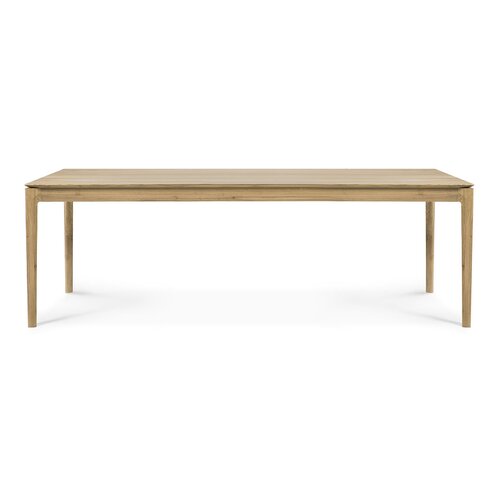 Ethnicraft Eiken Bok eettafel natuur Ethnicraft Eiken Bok eettafel natuur
