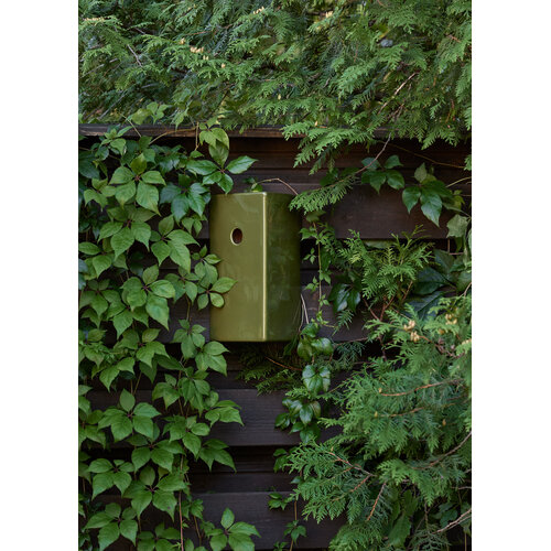 Pidät Koti nichoir céramique triangulaire - Moss