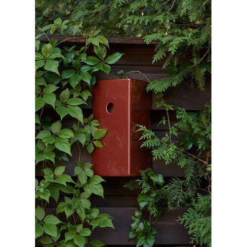 Pidät Koti vogelhuisje keramiek driehoekig - Brick