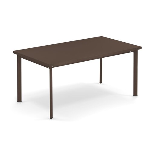 Emu Star table de jardin 160x90 marron Emu Star table de jardin 160x90 marron