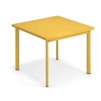 Star tuintafel 90x90 curry yellow