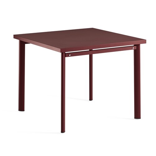 Emu Star tuintafel 90x90 intense red