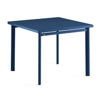 Star tuintafel 90x90 saphire blue