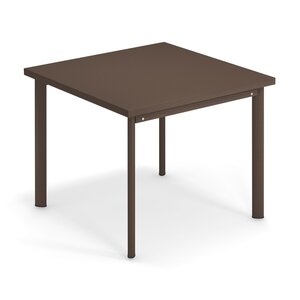 Emu Star table de jardin 90x90 marron Emu Star table de jardin 90x90 marron