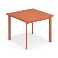 Star tuintafel 90x90 maple red 8004