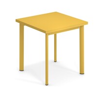 Star tuintafel 70x70 curry yellow