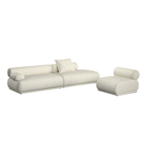 Zuiver Sofa Rembrandt 4,5izt links beige Zuiver Sofa Rembrandt 4,5izt links beige