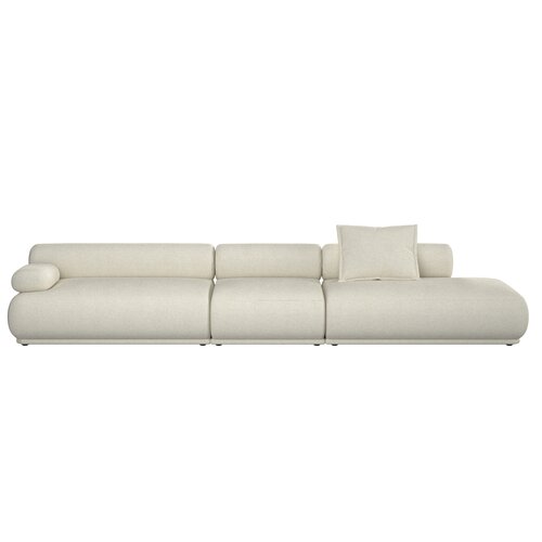 Zuiver Sofa Rembrandt 4,5 places gauche beige Zuiver Sofa Rembrandt 4,5 places gauche beige