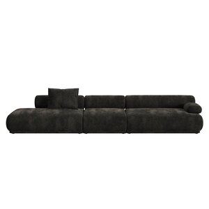 Zuiver Sofa Rembrandt 4,5 places droite brun foncé Zuiver Sofa Rembrandt 4,5 places droite brun foncé