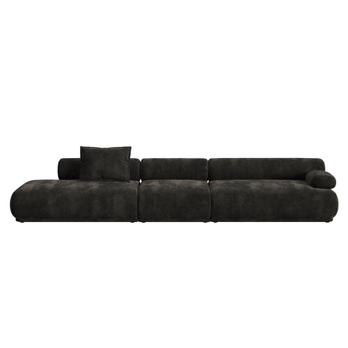 Zuiver Sofa Rembrandt 4,5-zit rechts donkerbruin Zuiver Sofa Rembrandt 4,5-zit rechts donkerbruin