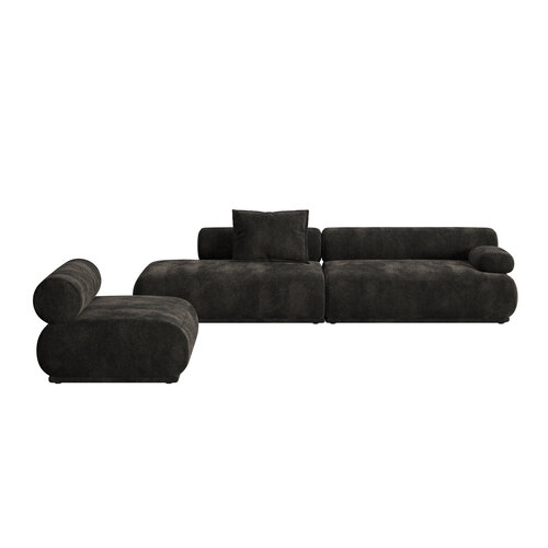 Zuiver Sofa Rembrandt 4,5-zit rechts donkerbruin Zuiver Sofa Rembrandt 4,5-zit rechts donkerbruin