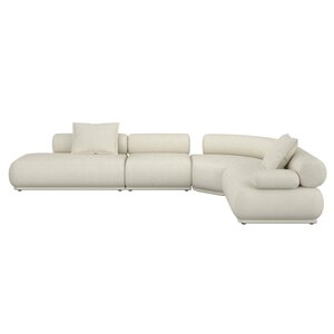 Zuiver Sofa Rembrandt 7,5-zit rechts beige Zuiver Sofa Rembrandt 7,5-zit rechts beige